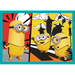 PUZZLE 4W1 WESOŁY ŚWIAT MINIONKÓW MINIONKI - TREFL