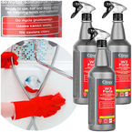 CLINEX W3 FORTE PŁYN DO MYCIA ŁAZIENKI MOCNY SKUTECZNY RDZA KAMIEŃ - 3 szt.