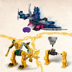 LEGO NINJAGO MECH BOJOWY ARINA WOJOWNIK FIGURKI 104 ELEMENTY 71804