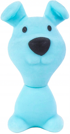 GUMKA DO ŚCIERANIA MAZANIA SŁODKI ZWIERZAK PIESEK NIEBIESKI KIDEA