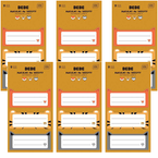 NAKLEJKI NA ZESZYTY PODRĘCZNIKI BB FRIENDS BOYS INTERDRUK 9 szt. - 6 opak.