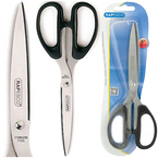 NOŻYCZKI SZKOLNE BIUROWE NIERDZEWNE WYTRZYMAŁE ZAOKRĄGLONE RAPESCO 21cm 8"