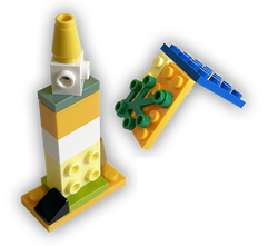 LEGO RECREATE ZAMEK KARTY WYZWAŃ GRA KREATYWNA KLOCKI KONSTRUKCYJNE