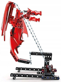 KLOCKI KONSTRUKCYJNE MECHANICS LEWITUJĄCY SMOK LABORATORIUM MECHANIKI