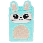 PAMIĘTNIK PLUSZOWY RABBIT BLUE NOTES ZESZYT A5 KRÓLIK WŁOCHACZ STARPAK