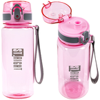 BIDON BUTELKA NA WODĘ ST.RIGHT MAJEWSKI TRITAN 500ml SZKOLNY RÓŻOWY