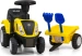 TRAKTOR Z PRZYCZEPĄ NEW HOLLAND T7 JEŹDZIK DLA DZIECI GRABKI MILLY MALLY