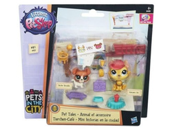 FIGURKI LITTLEST PET SHOP KAWIARNIA HANSAMU BUSTER