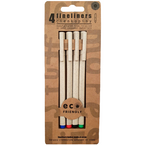 CIENKOPISY PISAKI EKOLOGICZNE KORPUS ZE SŁOMY ECO RÓŻNE KOLORY - 4 szt.