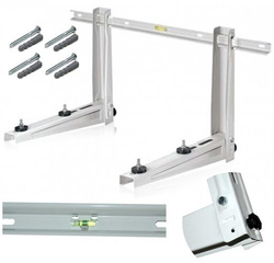 WSPORNIK UCHWYT MONTAŻOWY KLIMATYZATORA Z POPRZECZKĄ 200 KG HL-550 - 6 szt.