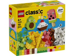 LEGO CLASSIC KREATYWNE SMAKOŁYKI KLOCKI LODY AWOKADO SKŁODYCZE 150el. 11039