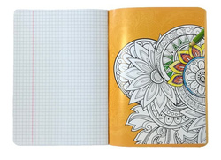 ZESZYT A5 52 KARTKI W KRATKĘ KRATKA DLA DZIEWCZYNY