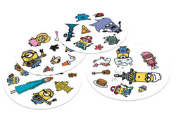 DOBBLE MINIONKI GRA KARCIANA TOWARZYSKA IMPREZOWA RODZINNA 55 KART DE