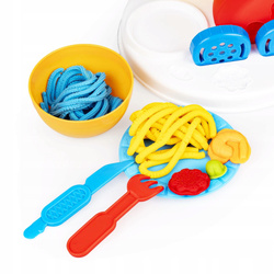 CIASTOLINA MASA PLASTYCZNA ZESTAW KREATYWNY MASZYNKA DO MAKARON SCENTOS