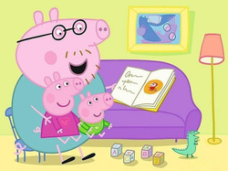 PUZZLE MINI MAXI 20 EL ŚWINKA PEPPA 21000 - TREFL