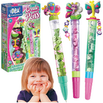 FABRYKA DŁUGOPISÓW MOTYLKI ZESTAW KREATYWNY DIY AKCESORIA CLEMENTONI