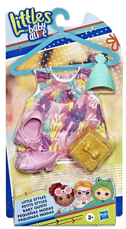 UBRANKA I AKCESORIA BUTY LITTLE BABY ALIVE HASBRO