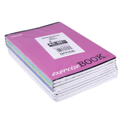 ZESZYT A5 LINIA 60 KARTEK SZKOLNY LAMINOWANA OKŁADKA OFFICE - 8 sztuk