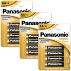 BATERIE PANASONIC ALKALINE POWER ALKAICZNE AA LR6 PALUSZKI - 12 szt. (3 op)