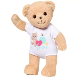 BABY BORN MIŚ PLUSZOWY NIEDŹWIADEK MASKOTKA PRZYTULANKA Z NAJLEJKAMI ALBUM