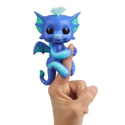 FINGERLINGS INTERAKTYWNY NIEBIESKI SMOK LUNA 