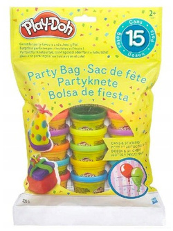 PLAY-DOH CIASTOLINA ZESTAW URODZINOWY 15 TUB 420G