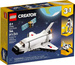 LEGO CREATOR 3w1 STATEK PROM KOSMICZNY ASTRONAUTA KOSMOS 144 EL. 31134