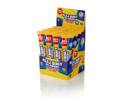 KLEJ SZKOLNY BIAŁY W TUBIE 45 ml DO PAPIERU MOCNY ASTRA - 10 sztuk