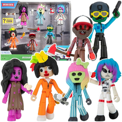 BROOKHAVEN'S MOST WANTED ROBLOX FIGURKI ZESTAW FIGUREK + KOD ONLINE DO GRY