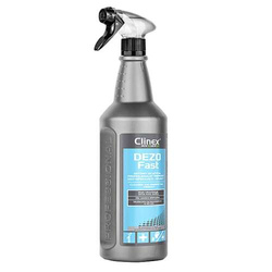 CLINEX DEZOFAST PŁYN DO DEZYNFEKCJI POWIERZCHNI BAKTERIOBÓJCZY 1L - 6 szt.