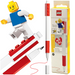 LEGO DŁUGOPIS ŻELOWY Z FIGURKĄ LUDZIK KOLOR WKŁADU CZERWONY