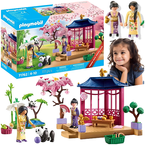 PLAYMOBIL AZJATYCKI OGRÓD Z PANDĄ KWITNĄCA WIŚNIA JAPONIA FIGURKI 71762