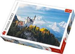 PUZZLE 1500 ELEMENTÓW GÓRY ALPY BAWARSKIE UKŁADANKA KRAJOBRAZ 26133 - TREFL