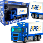 CIĘŻARÓWKA DO SKRĘCANIA DOSTAWCZAK PRO KIDS ŚWIATŁO DŹWIĘK TIR TRANSPORT