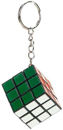KOSTKA UBIKA 3X3 GRA LOGICZNA UKŁADANKA ŁAMIGŁÓWKA CUBE BRELOK