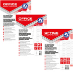ETYKIETY SAMOPRZYLEPNE OFFICE PRODUCTS 210x148mm BIAŁE 100 ARKUSZY - 3 szt.