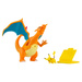 POKEMON CHARIZARD PIKACHU FIGURKI INTERAKTYWNE WYRZUTNIA ŚWIECI 50 REAKCJI