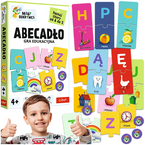 GRA EDUKACYJNA DLA DZIECI ABECADŁO MAŁY ODKRYWCA UKŁADANKA TREFL 02811