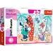 PUZZLE 30 ELEMENTÓW DISNEY KOLOROWA MYSZKA MINNIE DAISY 18302 TREFL