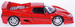 SAMOCHÓD BBURAGO 1/24 - FERRARI F50 CZERWONY