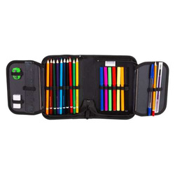 PIÓRNIK DWUKLAPKOWY Z WYPOSAŻENIEM GRA PIKSELE GAME MINCRAFT LEVEL