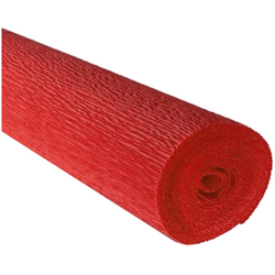 KREPINA WŁOSKA 618 BIBUŁA MARSZCZONA 50x250cm 180g JASNY CZERWONY CEGLASTA