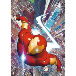PUZZLE 1000 ELEMENTÓW PREMIUM PLUS IRON MAN MARVEL UKŁADANKA 10862 TREFL