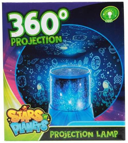 PROJEKTOR 360° KOSMOS PLANETY LAMPKA NOCNA RZUTNIK