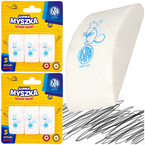 GUMKA DO ŚCIERANIA MAZANIA MYSZKA ASTRA SZKOLNA BIAŁA MIĘKKA 6 szt. (2 op.)