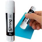 KLEJ W SZTYFCIE SZKOLNY BIUROWY TRANSPARENTNY MOCNY STRONG 8g