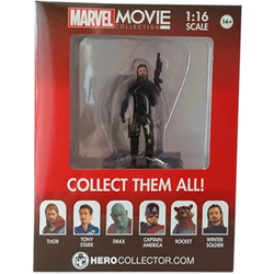 WINTER SOLDIER FIGURKA MARVEL 1:16 EAGLEMOSS KOLEKCJONERSKA ZIMOWY ŻOŁNIERZ