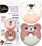 GUMKA DO MAZANIA ŚCIERANIA ZAPACHOWA MISIE MIŚ 2 szt. KIDEA DERFORM
