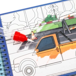 KOLOROWANKA WODNA MAGICZNA WIELOKROTNA POJAZDY SAMOCHODY AUTKA KIDEA