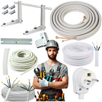 ZESTAW DO MONTAŻU KLIMATYZACJI O MOCY DO 3,6 KW KOMPLET RUR I PRZEWODÓW 5MB